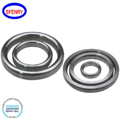 China Sfenry Metal For RTJ Face Flange 304 316 316L R-54 SS Ring Joint Gasket Oval R12-R200 for sale