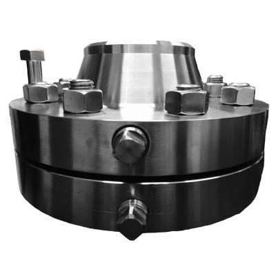 China Sfenry ASME B16.36 SS 304 Gas Neck Weld Port Flange Stainless Steel With Jack Screw for sale