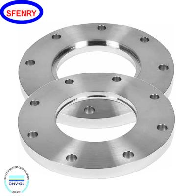 China Water Sfenry ASME B16.5 Standard 316 Stainless Steel Slip On Plate Flange for sale