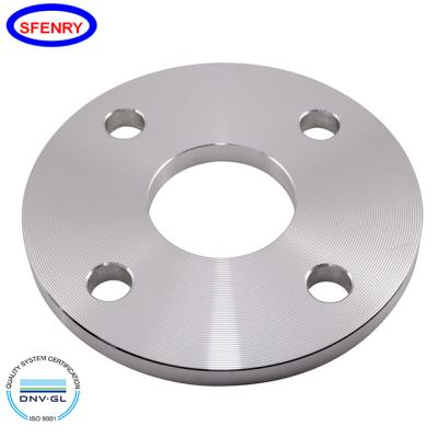 China Sfenry Standard EN1092-1 TYPE 01 PN10 PN16 Stainless Steel Slip On Plate Flange SF5649 for sale