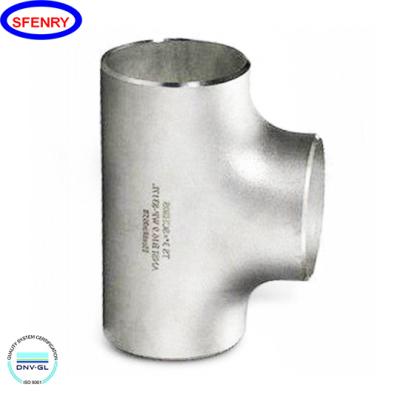 China Water Sfenry Stainless Steel A403 WP316 SS Equal ASME B16.9 Tee for sale