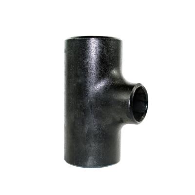 China Sfenry ASME B16.9 Seamless Schedule 40 Schedule 80 Carbon Steel Water Reducing Tee for sale