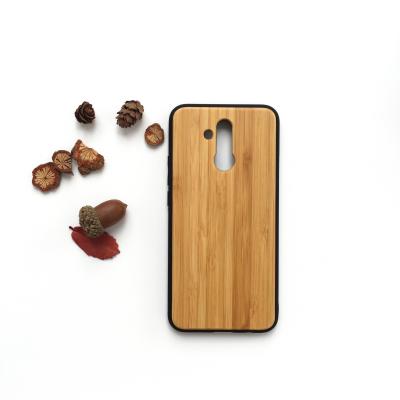 China Wooden Cell Phone Case Eco-friendly Tpu Real Mobile Wooden Promotion For Huawei Mate 20 lite for sale