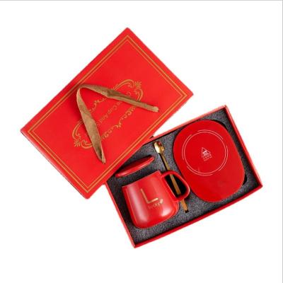 China Cheap Promotional Fancy Automotive Factory Glass Ceramic Coffee Gift Set Box for sale