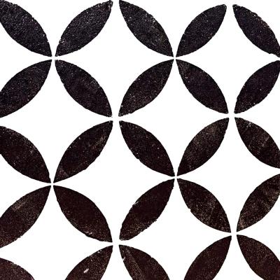 China PET/PP Plastic 12 Inch 2 Pack Reusable Floor Stencils for Painting Floors, Wall Tile, Wood, and Concrete for sale