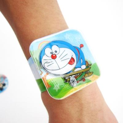 China Europe Custom Designs Factory Direct Sale Cartoon PVC Slap On Bands, Wristband, Kids Slap Band for sale