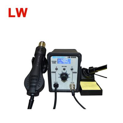 China High quality hotels LW-8586D 2in1 soldering station (soldering and brower) for sale