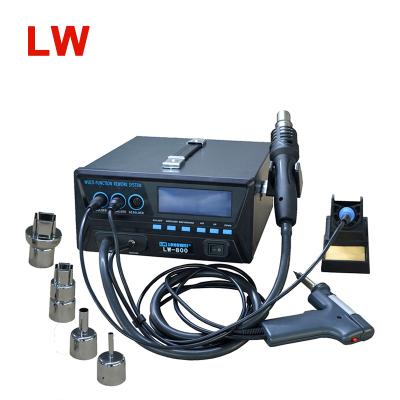 China Hotels longwei lw800 welding machine for mobile phone repair 800w heat gun for sale