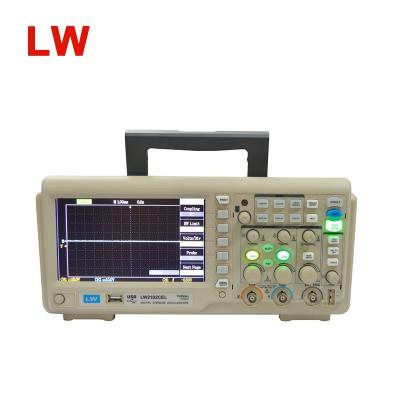 China Low Cost Dual Channels Digital Oscilloscope for Students LW2102CEL for sale