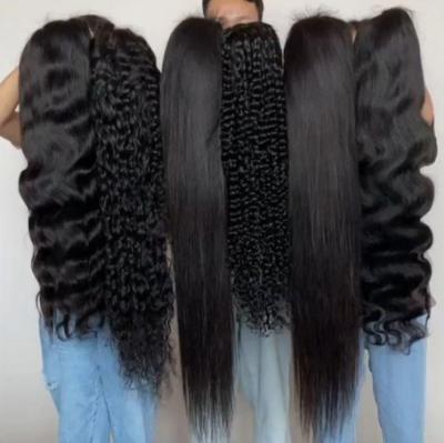 China Can Be Dyed Any Color And Ironed Natural Hair Wigs Dyeable And Ironable Virgin Brazilian Hair High Quality Wig Natural Wholesale Lace Front Wigs for sale