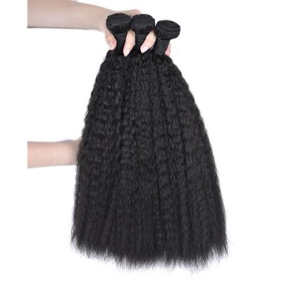 China Wholesale Straight Hair Bundles Cuticle Curly Straight Hair Bundles Cuticle Aligned Brazilian Yaki Hair Bundles Virgin Hair Bundles for sale