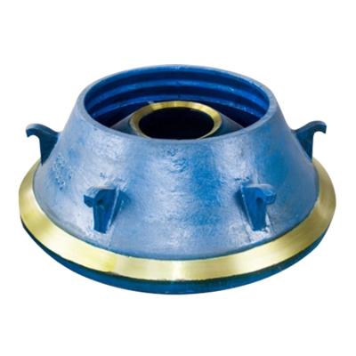 China Construction worksÂ   Hot Selling Manganese Steel Bowl Liner And Coat For Symons 3Ft 4 1/4FT 7Ft Cone Crusher for sale