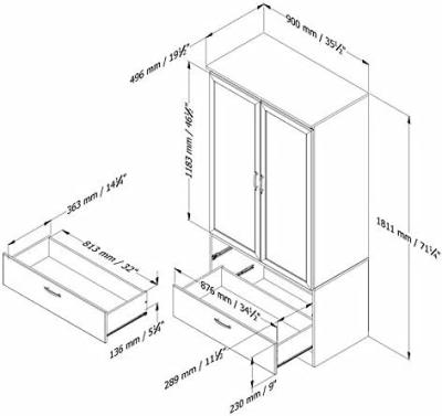 China Modern Minimalist Bedroom Furniture Wardrobe Closet Bedroom Wardrobe Designs 2 Door Wooden Wardrobe for sale