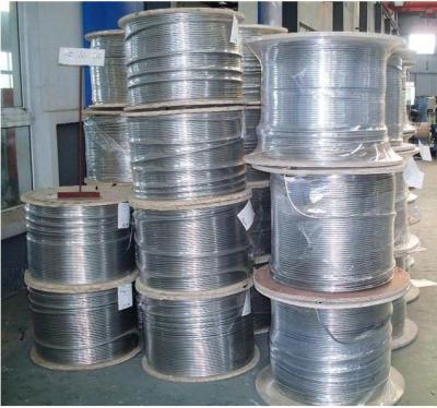 China Round Coiled Line Pipe Stainless Steel Hydraulic Control Line For Oil Fields for sale