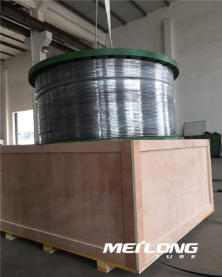 China ASTM B704 N08825 Incoloy Alloy 825 seamless coiled tubing hydraulic control line for sale