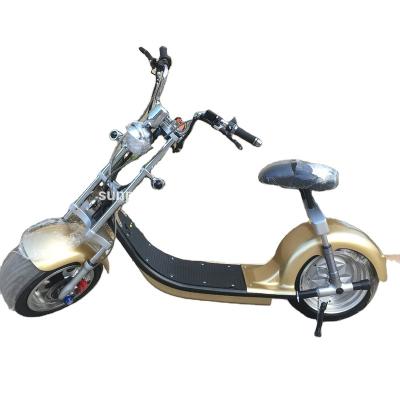 China Sunport rear warehouse shock haley cheap scooter 1000w 60v with electric fat tire citycoco for sale