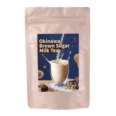 China Taiwan Beverage BOBA Okinawa Brown Sugar Instant Milk Classy 100% Ripe Tea Famous Made in Taiwan for Bubble Boba Tea for sale