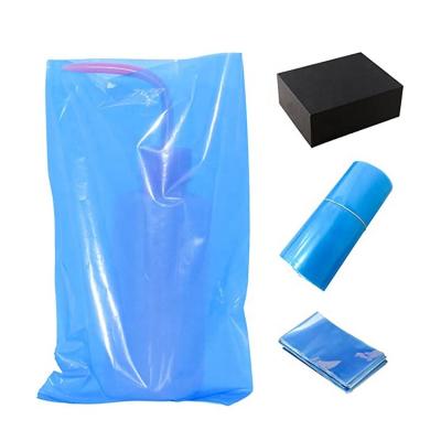 China Tattoo Supply Black PE Film Tattoo Covers Thicken Disposable Squeeze Tattoo Bottle Bags For Tattoo Kits for sale