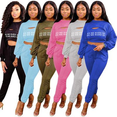 China QUICK DRY Through Wear For Women Female Matching Sets 2021 New Arrivals 3 Piece Knit Set Knit Set Women for sale