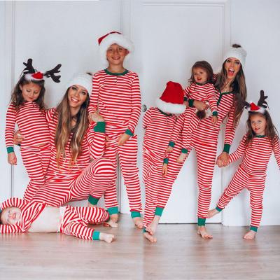 China Family Christmas QUICK DRY Pajamas Matching Sets Christmas Decoration Christmas Pajamas Home Wear Casual Suit for sale