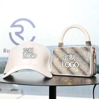 China Custom LOGO Women's Bag Fashion Hat Handbags Mini Handbags Ladies Hand-Held Diagonal Fashion For Women Luxury for sale