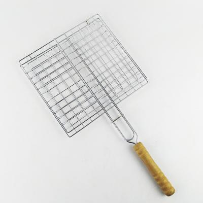 China Factory Customized Stainless Steel Kebab Grill Net Easily Cleaned Accessories For Grill for sale