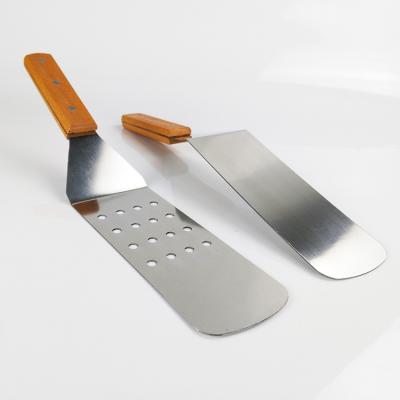 China Factory Price Stainless Steel Steaks Spatula Pizza Pancake Stored Shovel For Baking for sale