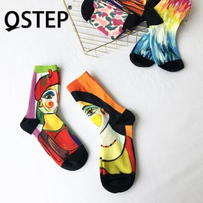 China Wholesale Men and Women 3D 360 Digital Comfortable Elastic Seamless Custom Sweat-absorbent All Over Print Socks for sale