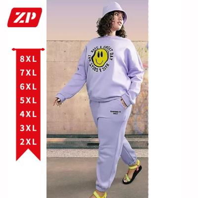 China 2021 New Fashion Breathable Long Sleeve Plus Size Tracksuit Set Two Piece Womens Sweatsuits Tracksuits For Women for sale