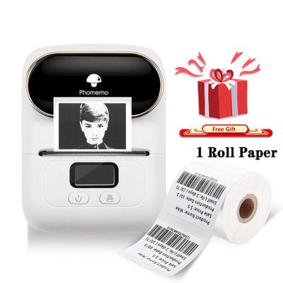 China in stock 20-50mm printers mini Thermal Printer Portable Barcode Printer M110 for sale