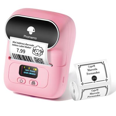 China new phomemo M110 20-50mm Thermal Printer Jewelry QR Code Clothing Tag Machine Price Tag Printer for sale