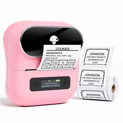 China Phomemo M220 20-75mm Supermarket Label Printer Portable Wireless Thermal Receipt Printer for sale