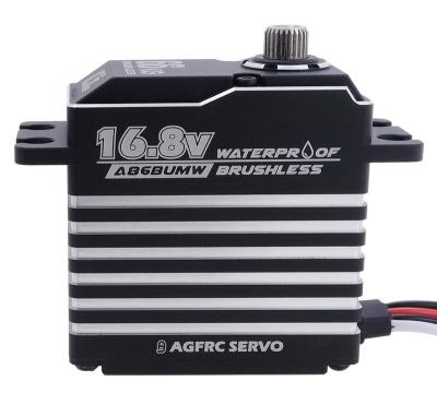 China RC Hobby AGFrc 16.8V A86BUMW 66KG Monster Torque 0.1Sec 4S BLS High Speed ​​Programmable Servo For 1/8 RC Truck /Buggy for sale