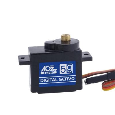 China RC Hobby AGFRC B05CLS 1.0KG Micro Torque 6.5V Copper Gear Digital Coreless Servo For RC Car for sale