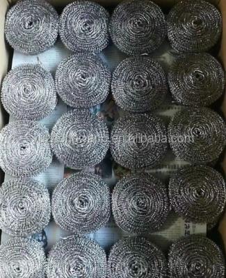 China Make ball or mask cleaning wire 0.22mm high quality galvanized round wire scourer wire for sale