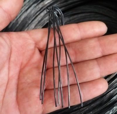 China Twisted Wire Braided Twisted Wire Black Wires 6 Lines Made Of Soft Black Annealed Wires 1mm for sale