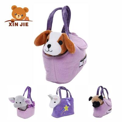 China Warm Plush Winter Front Hanging Chest Pet Carrier Backpack Cage Bag for Small Dog and Cat Outdoor Travel for sale