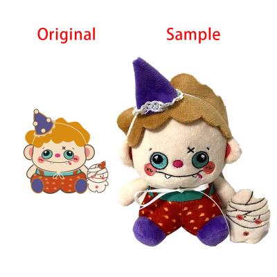 China Custom Plush Toy Christmas Birthday Anime Plush Toy Doll Halloween Decoration Plush Factory for sale