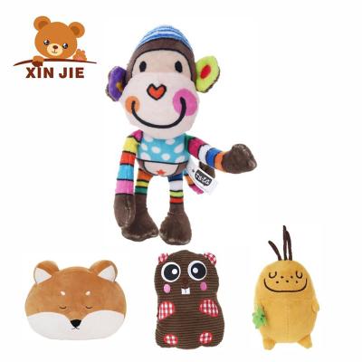 China Plush Customized Design Fabric Soft Plush Monkey Stuffed Plush Toy For Baby Gifts for sale