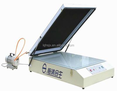 China Factory cheap, small, easy operate screen printing exposure machine / exposure unit / plate making machine HSSJ6090 for sale