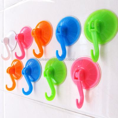 China Plastic Plastic Suction Cups Hang Wall Plastic Hook Door Custom Injection Molding Plastic OEM for sale