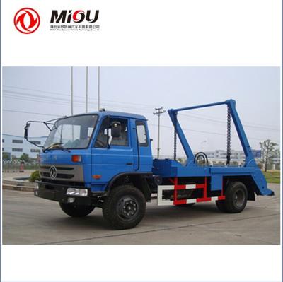 China Garbage Trucks 8CBM Skip Loader Garbage Truck 6630*2400*2760 Dongfeng Hot Sale for sale