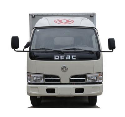 China Fiberglass Platform Hydraulic Loading Goods Cargo Van China Truck For Sale for sale