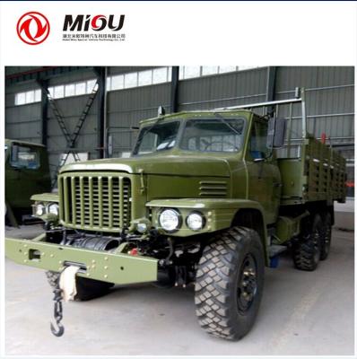 China manufacture off road 6x6 dump truck 130hp military dump truck dongfeng 6340*2400*2996 for sale