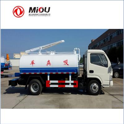 China Top Level Sewage Cleaning Truck 4x2 Sewage Suction Vehicle For Sale 8 CBM for sale