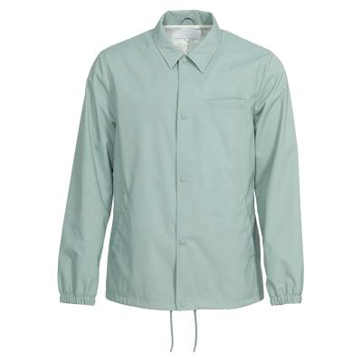 China Huiquan OEM Spring Jacket Lightweight Sustainable Lightweight High Quality Polyester Men Casual Overshirt for sale