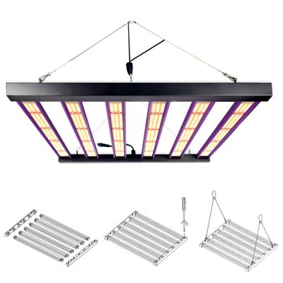 China Seed Starting Full Spectrum Dimmable Veg Flower Led Grow Lights 650W 480W 320W 240W Power Indoor Plant Growth Auxiliary Lamp for sale