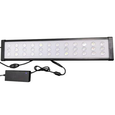 China Viable Optical Full Spectrum Led Aquarium Light Reef Coral Dimmable Aquarium Led Lighting Lamp for sale