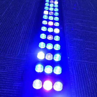 China Hot Selling Viable Ip65 Waterproof 50w Aqua Color Coral Reef Used Led Aquarium Light Bar For Aquarium Plants for sale