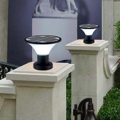 China LANDSCAPE+LIGHT Wholesale Price Solar Garden Column Lamp Lighting Decoration Outdoor Garden IP65 High Waterproof Garden Decoration Lamp for sale